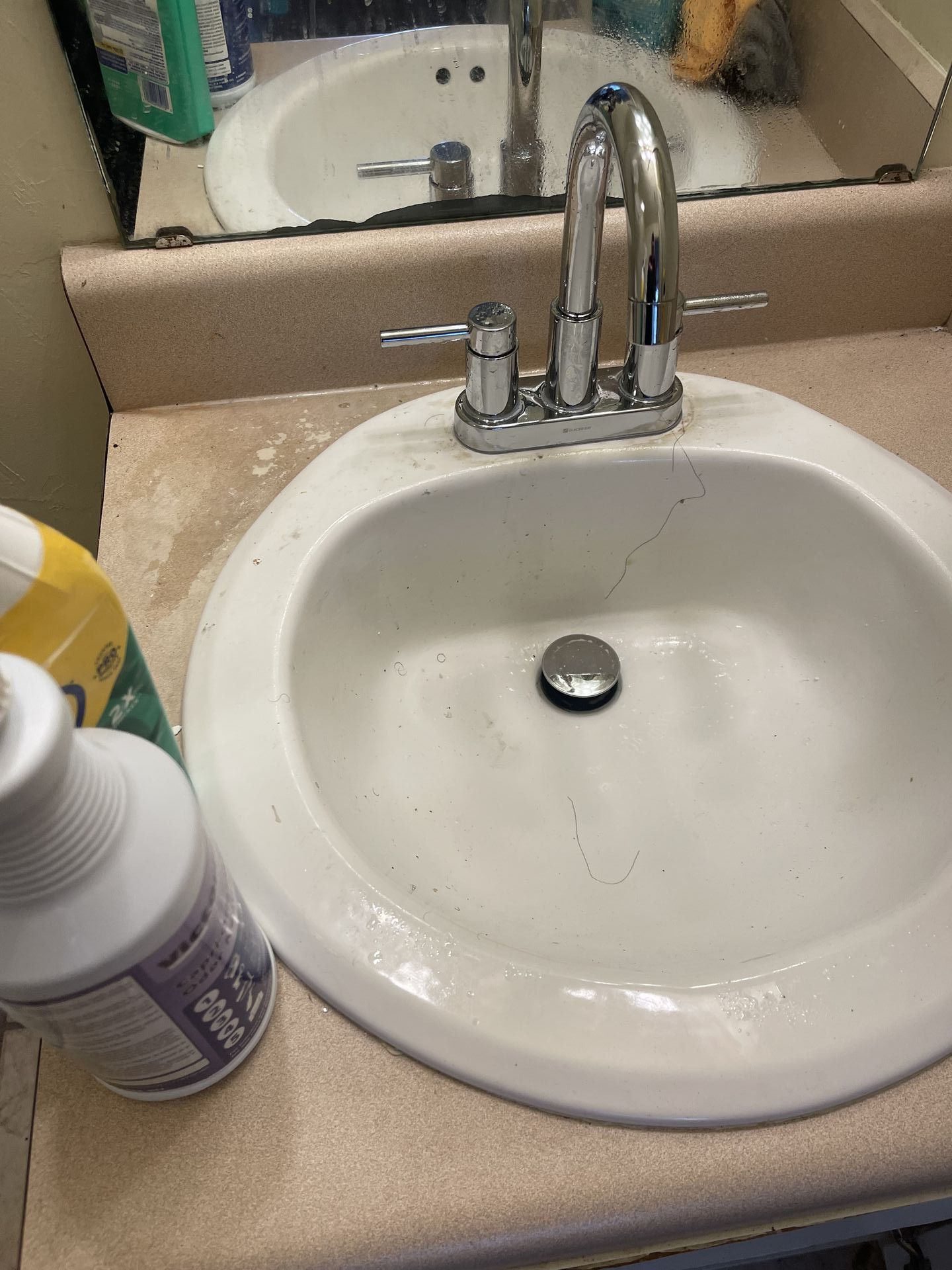 Before and after - before